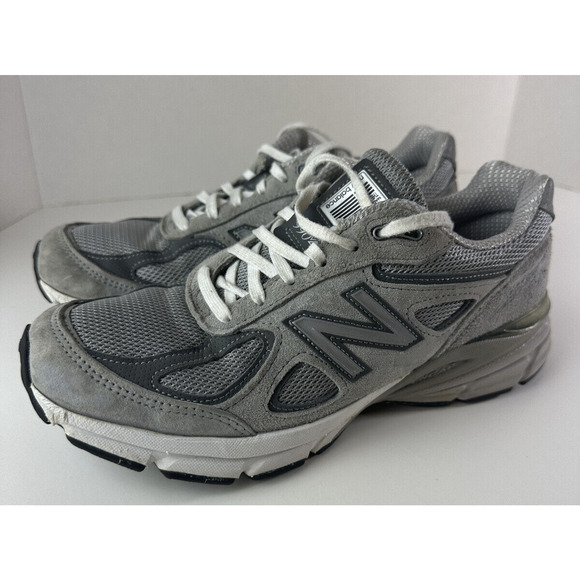 New Balance 990v4 Running Shoes Suede Gray W990GL4 Women's US Size 8.5 2A - Picture 2 of 16